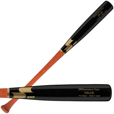 SSK Baseball SSK Z9Y Professional Edge Y243 -5 Youth Maple Wood Baseball Bat – Y243 Model – Z9YCHRBLKGLD, game wood bats, youth: photo from SSK Baseball