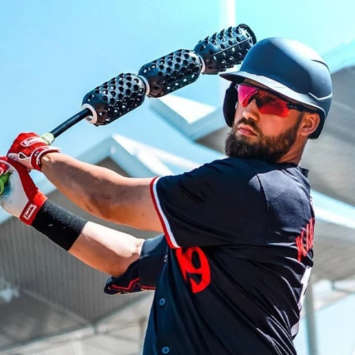 Stinger Sports Aero-Bat (Pro + Standard 2-Pack Bundle) Baseball/Softball Swing Speed Trainers, underload and speed bats: photo from Stinger Sports