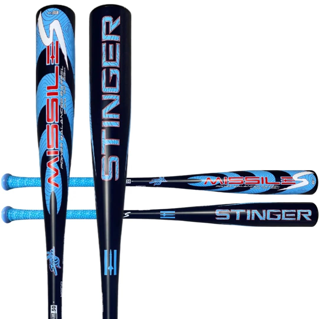 Stinger Sports Missile S Aluminum BBCOR Certified -3 Baseball Bat, BBCOR bats: photo from Stinger Sports