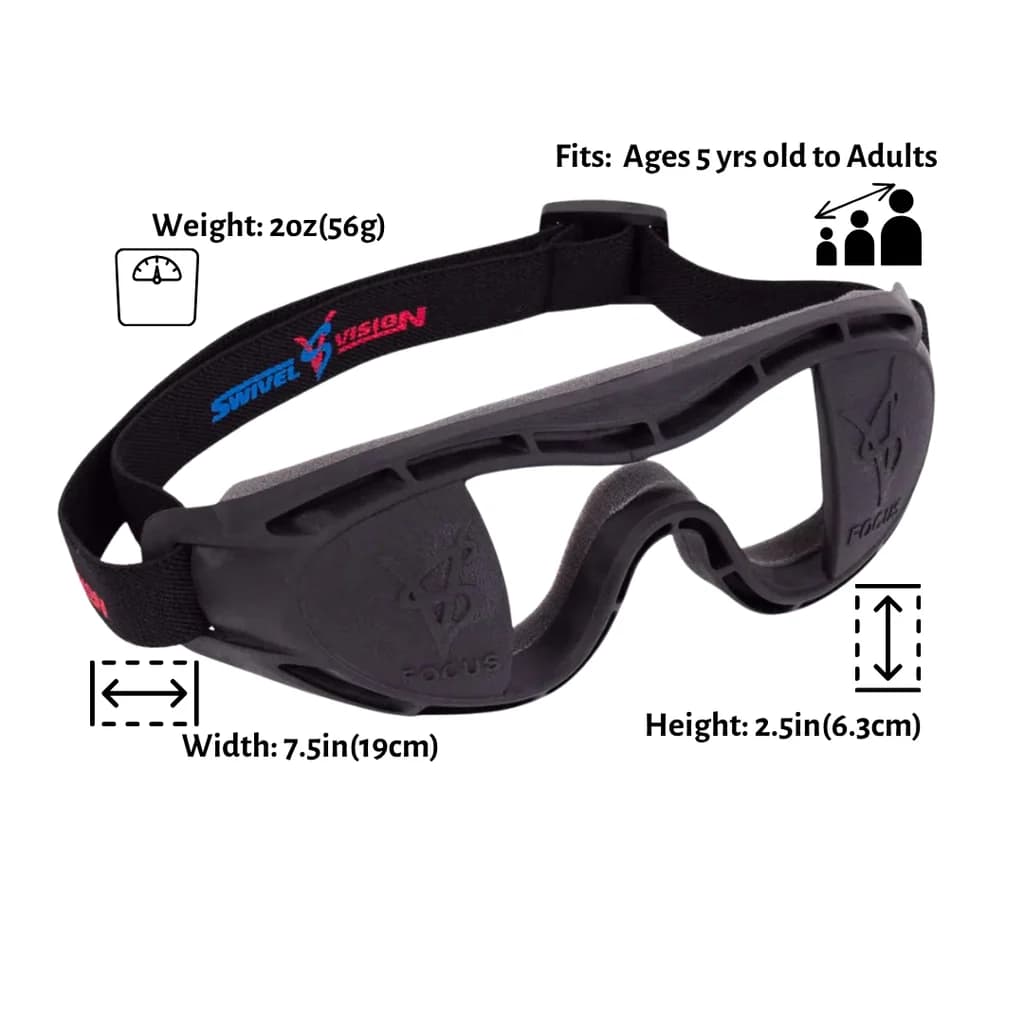 Swivel Vision Professional Vision Training Goggles, strobe and occlusion eyewear: photo from Swivel Vision