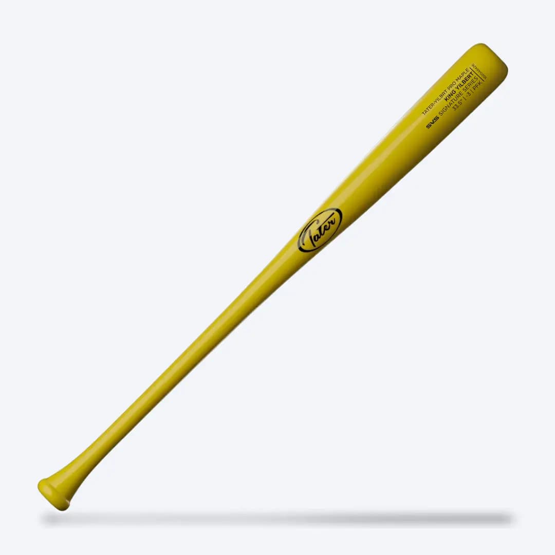 Tater Baseball King Yilbert Pro Wood Bat Model, game wood bats, adult: photo from Tater Baseball
