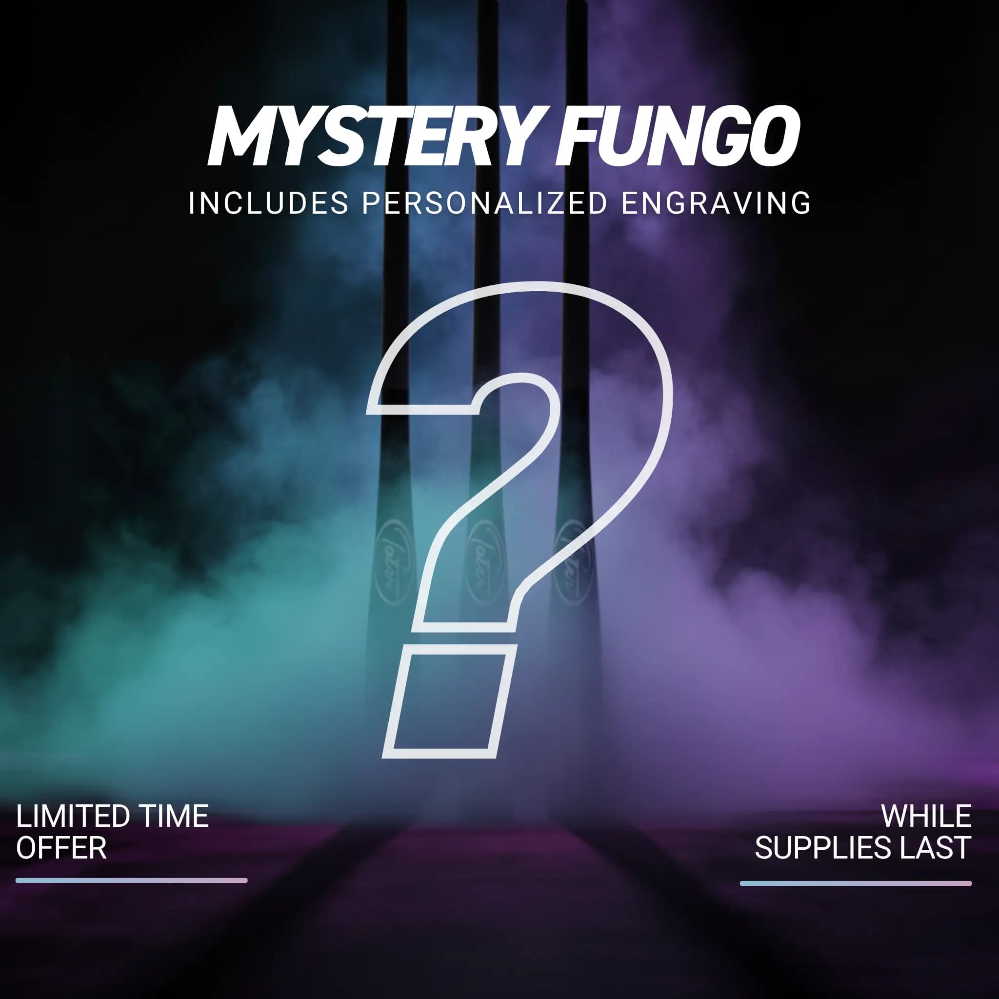 Tater Baseball Tater® Mystery Fungo Bat — Surprise Colorway, Ships Next Day, fungo bats: photo from Tater Baseball