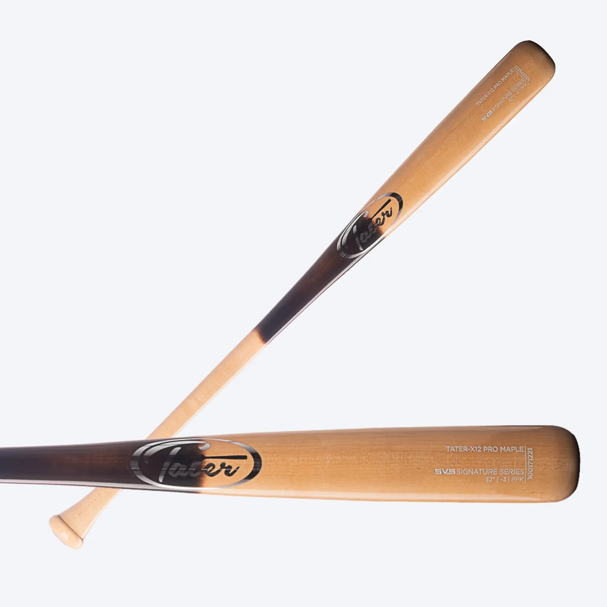 Tater Baseball Tater-X12 Pro | The Original Pine Tar Bat™, game wood bats, adult: photo from Tater Baseball