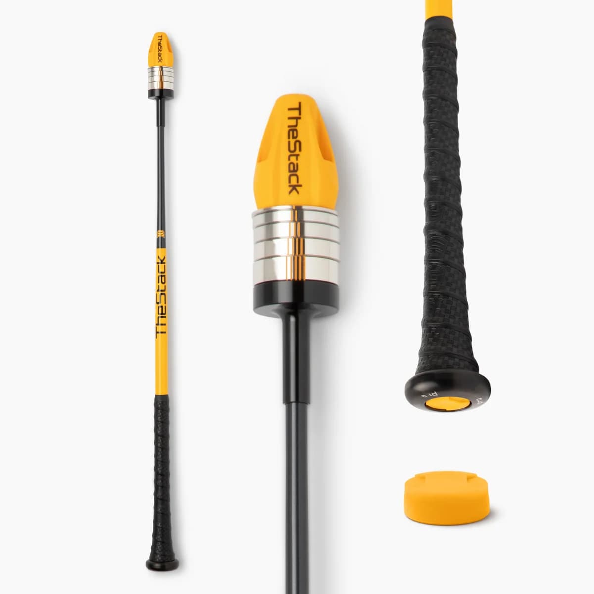 TheStack Bat - Speed Training System for Baseball, overload and underload sets: photo from TheStack