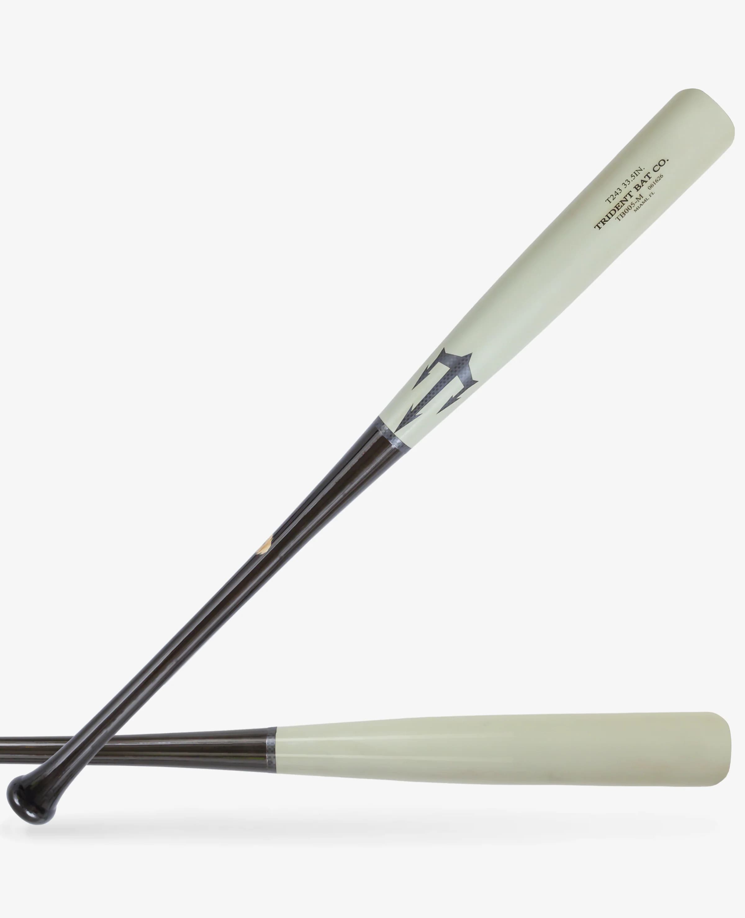 Trident Bat Company T243, game wood bats, adult: photo from Trident Bat Company