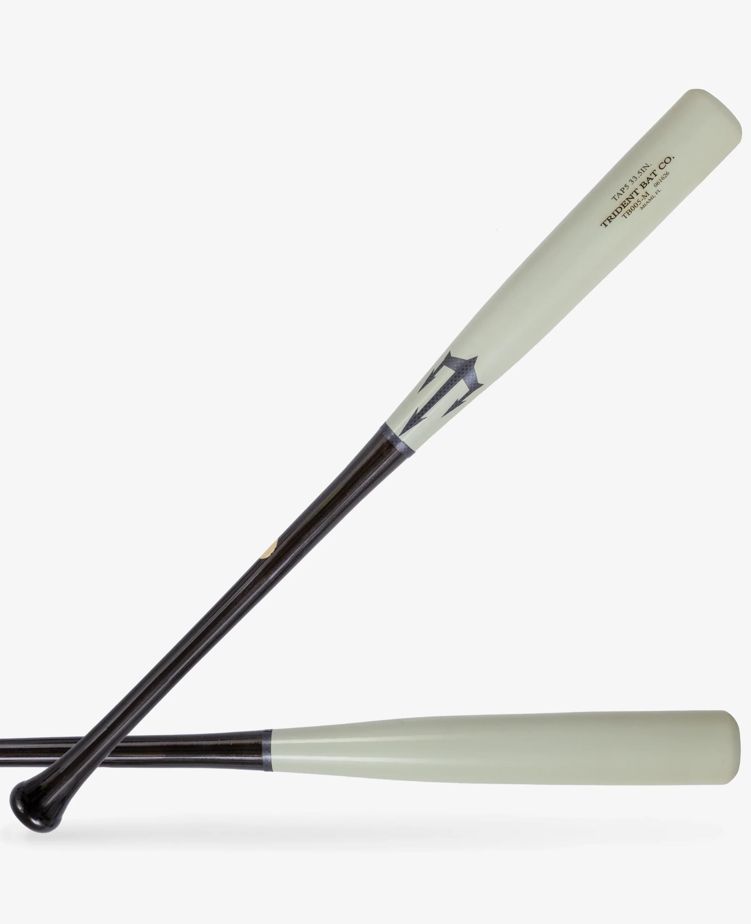 Trident Bat Company TAP5, game wood bats, adult: photo from Trident Bat Company