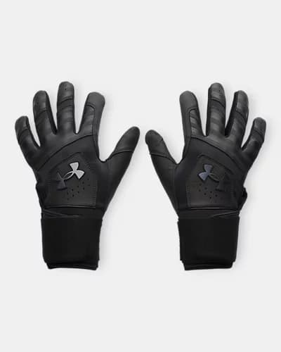 Under Armour UA Yard 10 Long CuffMen's Batting Gloves - Keeps You Cool, batting gloves: photo from Under Armour