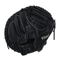 Vinci Pro 33.5 inch Catchers Mitt-RLN49-22 in Black with Traditional Web, catcher's mitts: photo from Vinci Pro