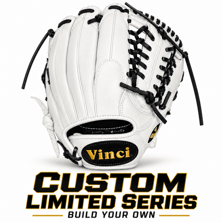 Vinci Pro Build Your Own Here Now-See Your Colors-Baseball/Softball Fielders Glove Limited Series – Same leather used on our gloves for Pro's, custom gloves: photo from Vinci Pro