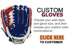 Vinci Pro Custom Kip Limited or Mesh Series Fielders Glove-Same leather used on our gloves for Pro’s, custom gloves: photo from Vinci Pro