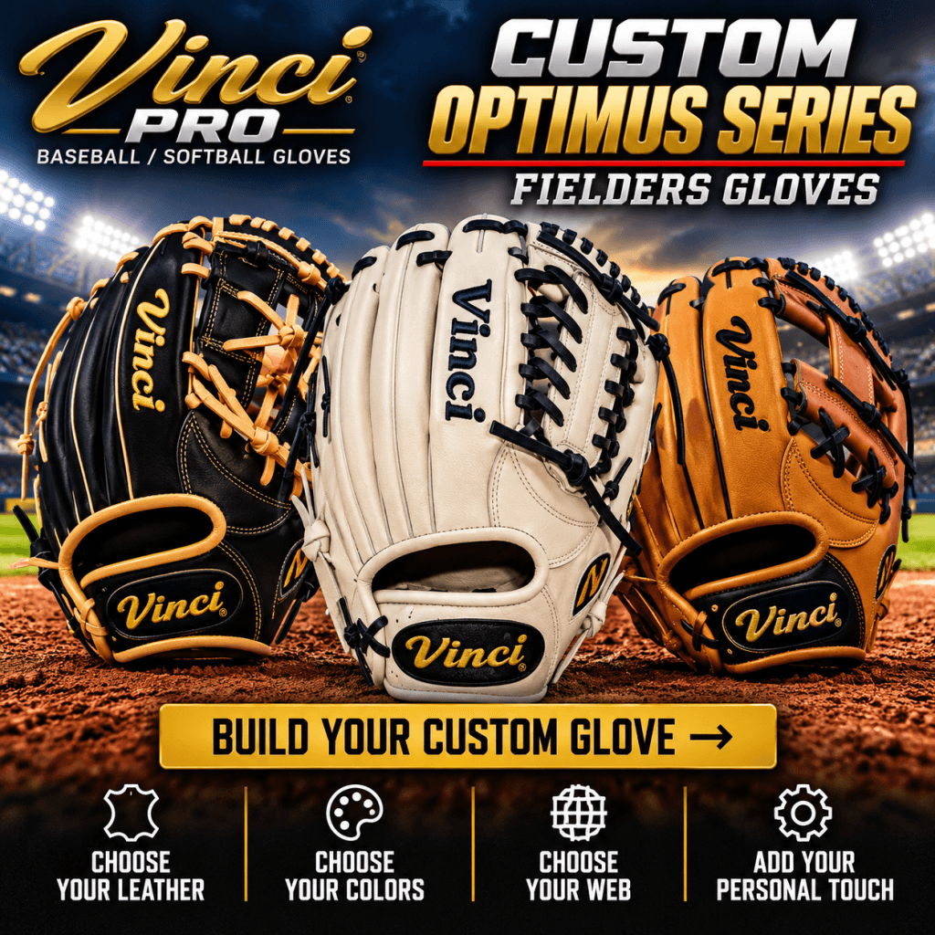 Vinci Pro Custom Optimus Series Fielders Glove-Many New Colors Added, custom gloves: photo from Vinci Pro
