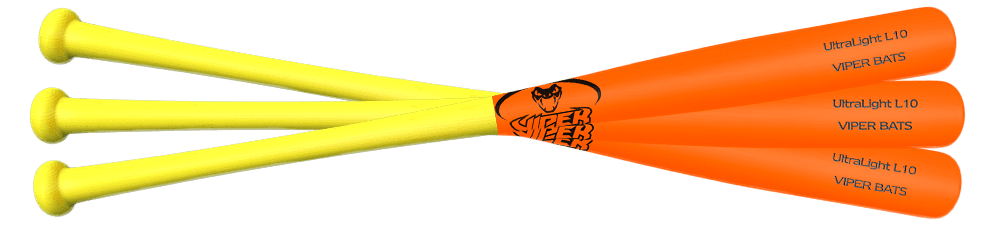 Viper Bats 3 Pack Small Barrel Ultralight Wood Bats, game wood bats, youth: photo from Viper Bats