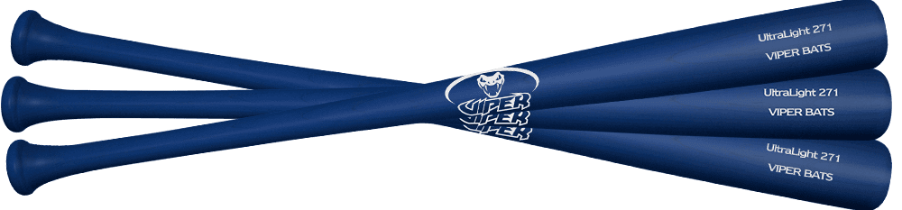 Viper Bats 3 Pack Variety Ultralight Wood Bat, game wood bats, youth: photo from Viper Bats