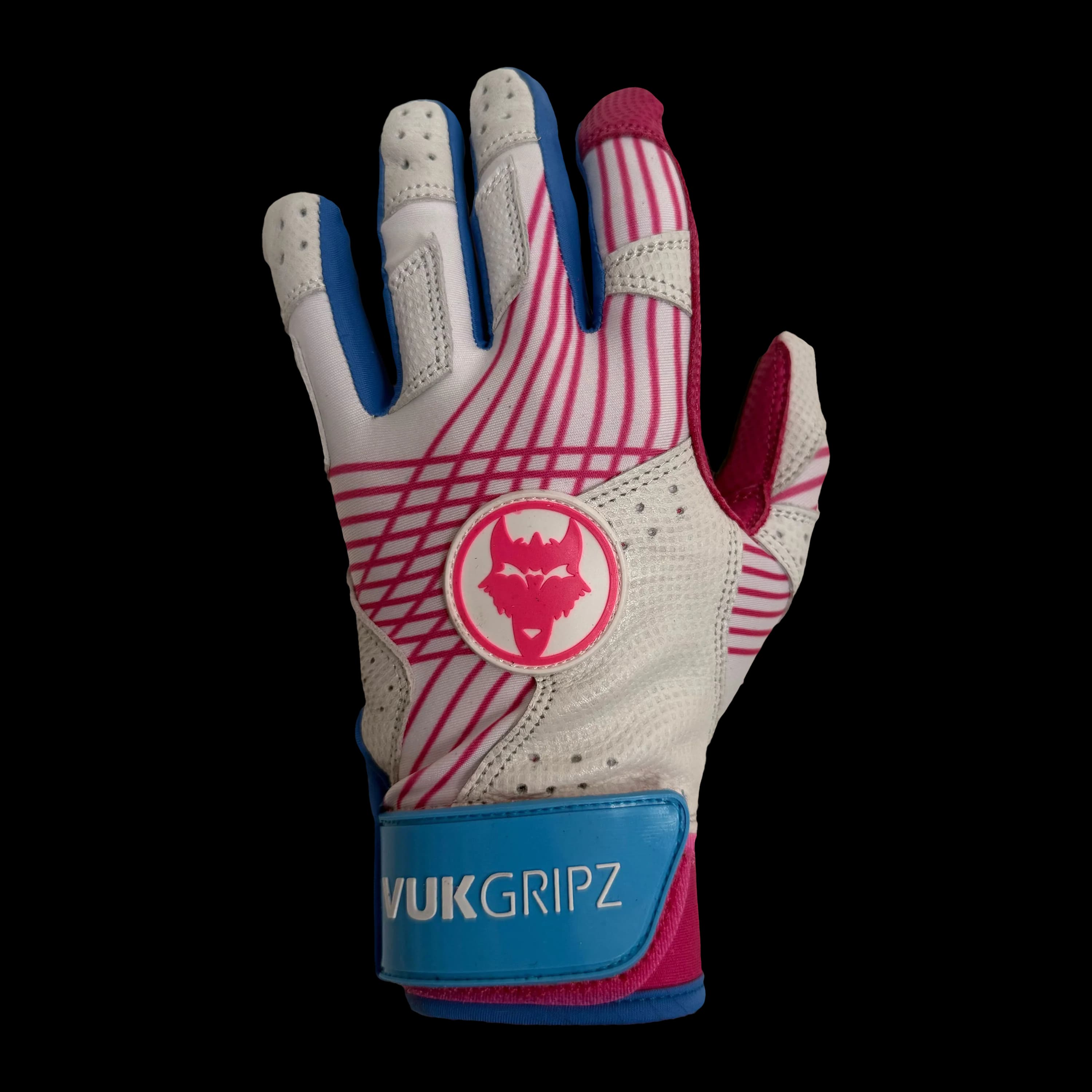 VukGripz Prowler Miami Night Batting Gloves, batting gloves: photo from VukGripz