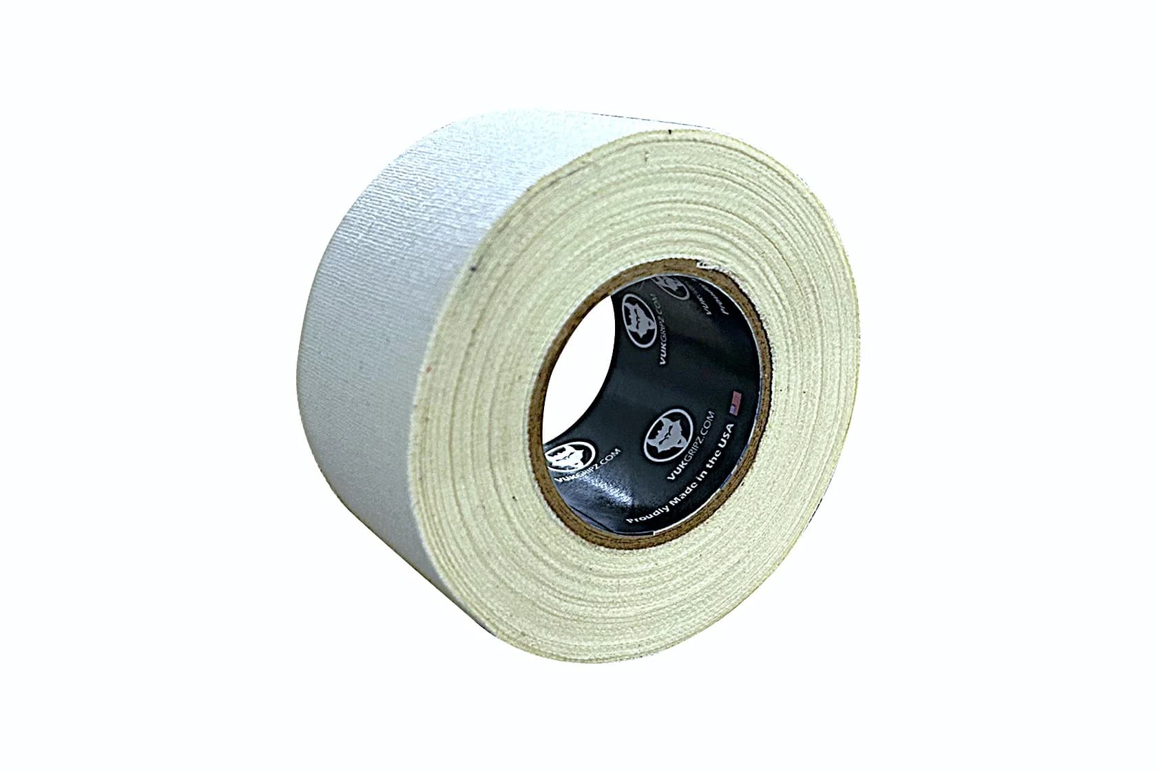 VukGripz 1.5" Classic White Cloth Bat Tape, bat grip and care: photo from VukGripz