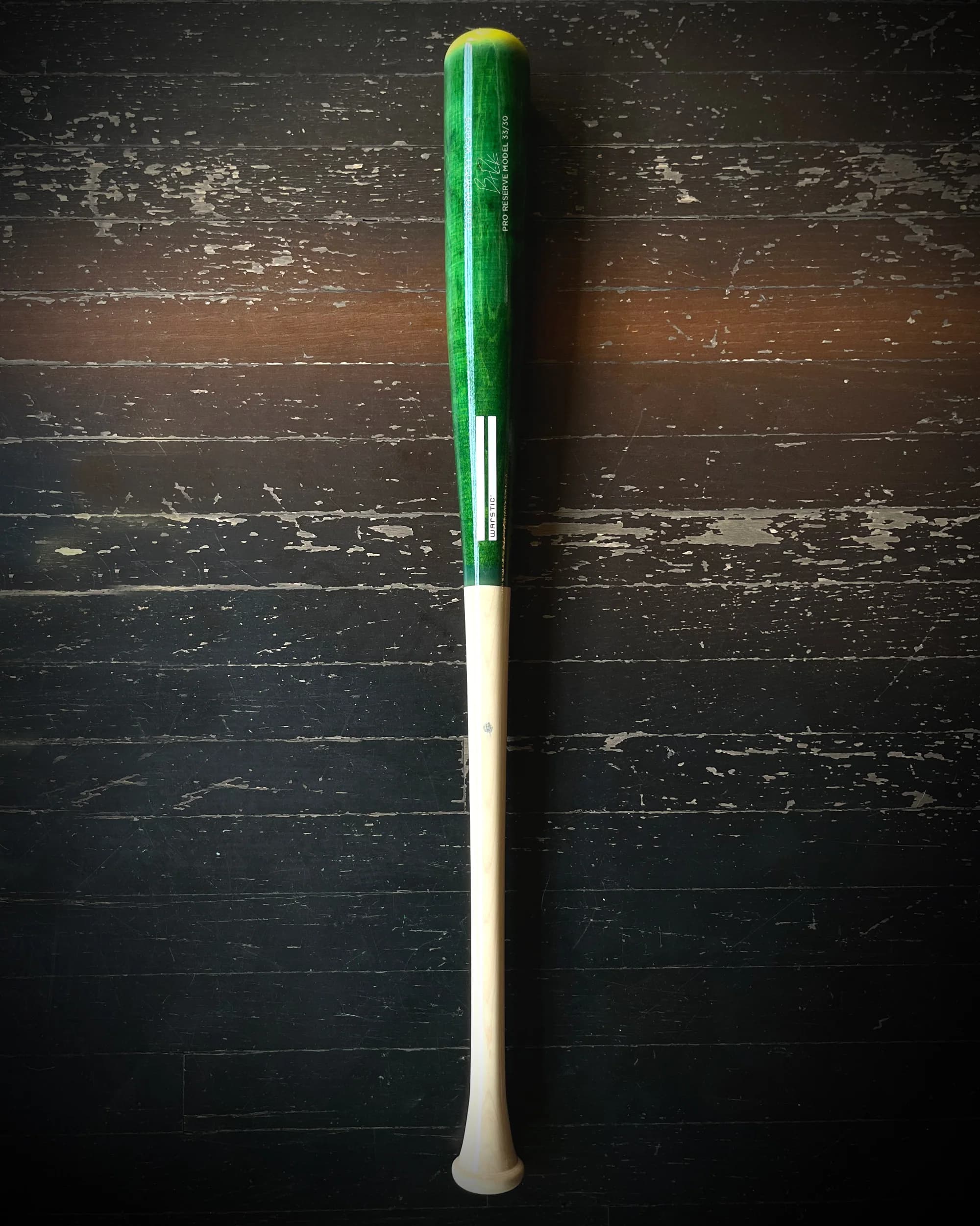 Warstic LTD ED WSBR19 Pro Signature Wood Bat #6 (Brent Rooker Model), game wood bats, adult: photo from Warstic