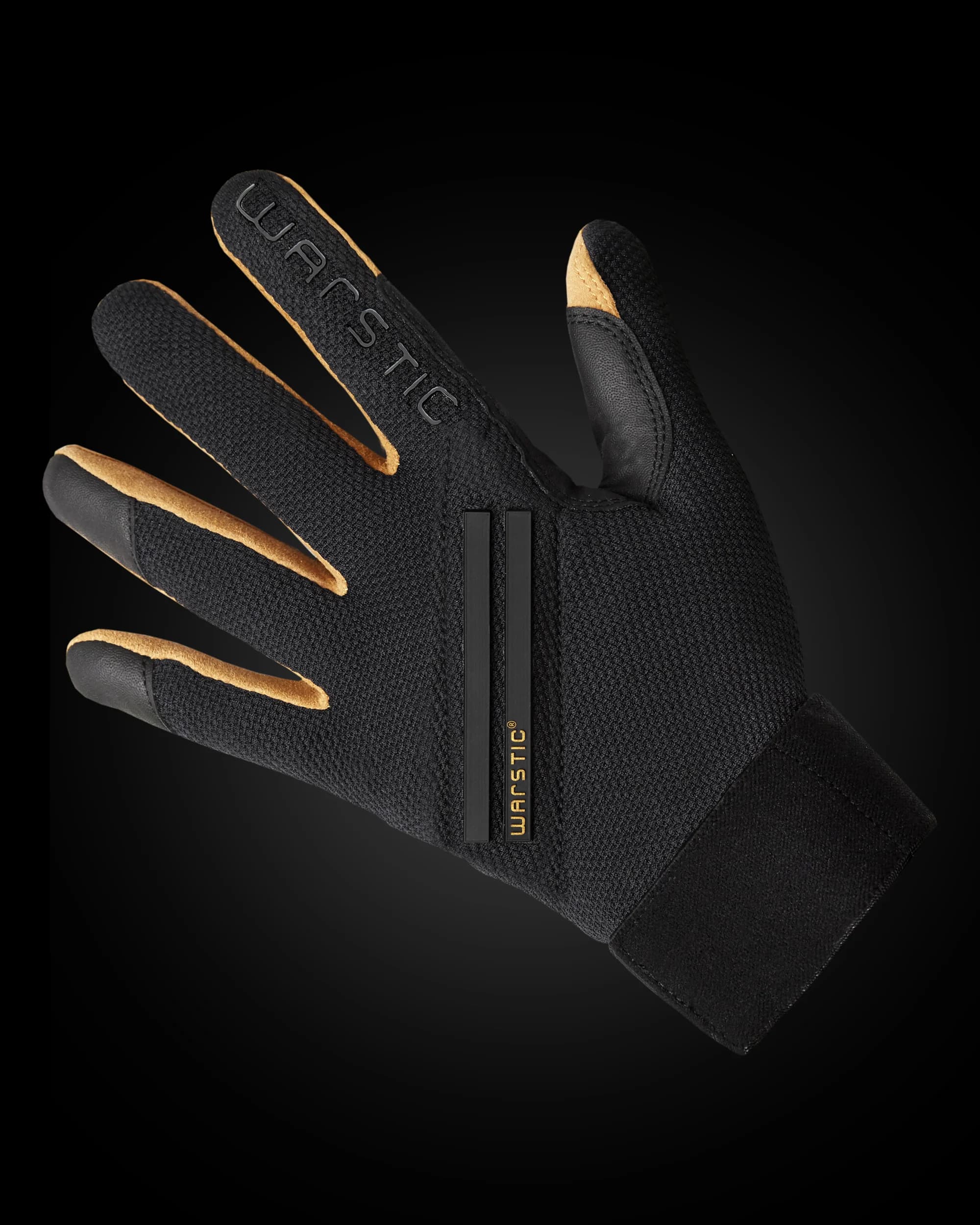 Warstic Workman3 Batting Gloves "Blackout", batting gloves: photo from Warstic