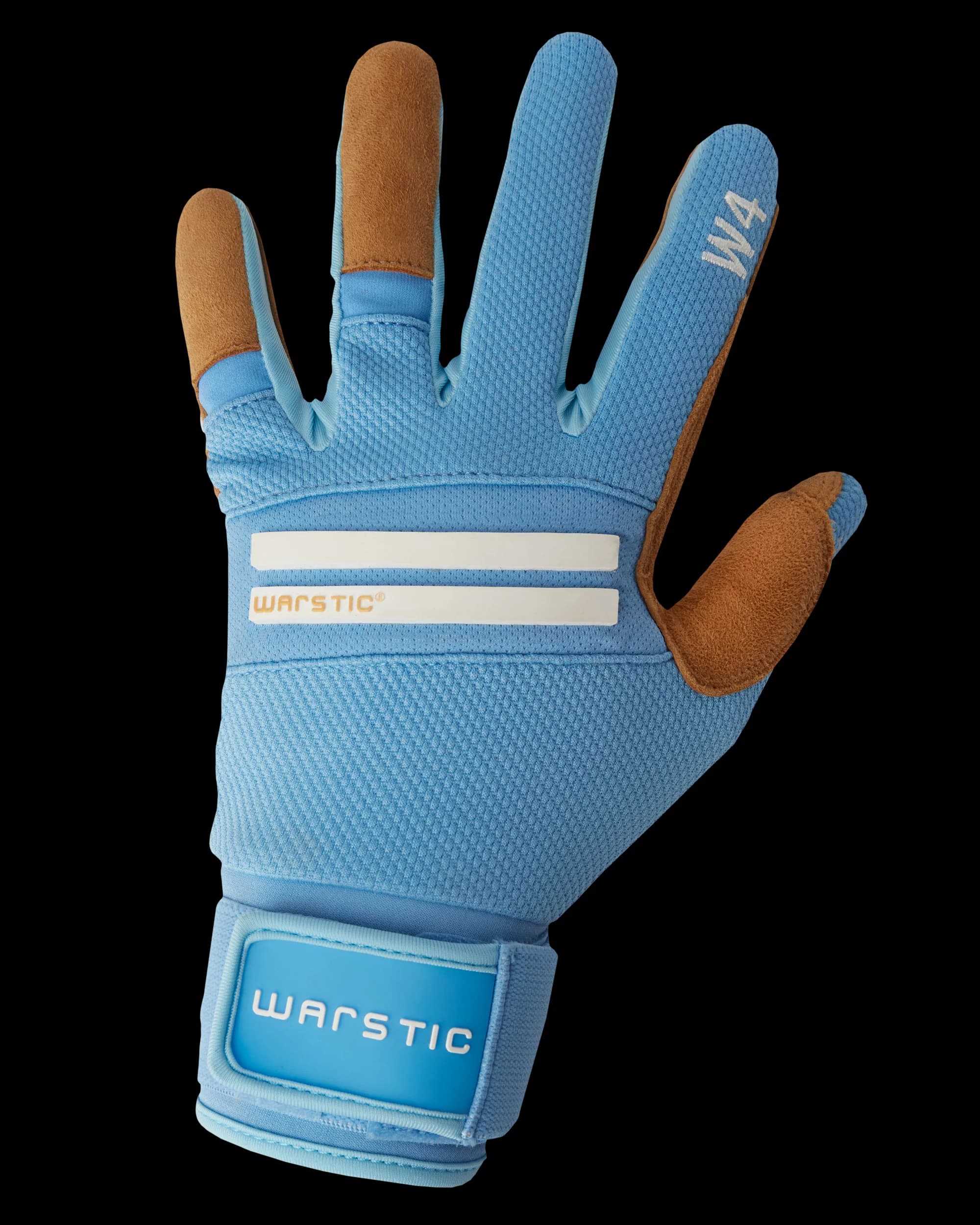 Warstic Workman4 Batting Gloves "Light Blue", batting gloves: photo from Warstic