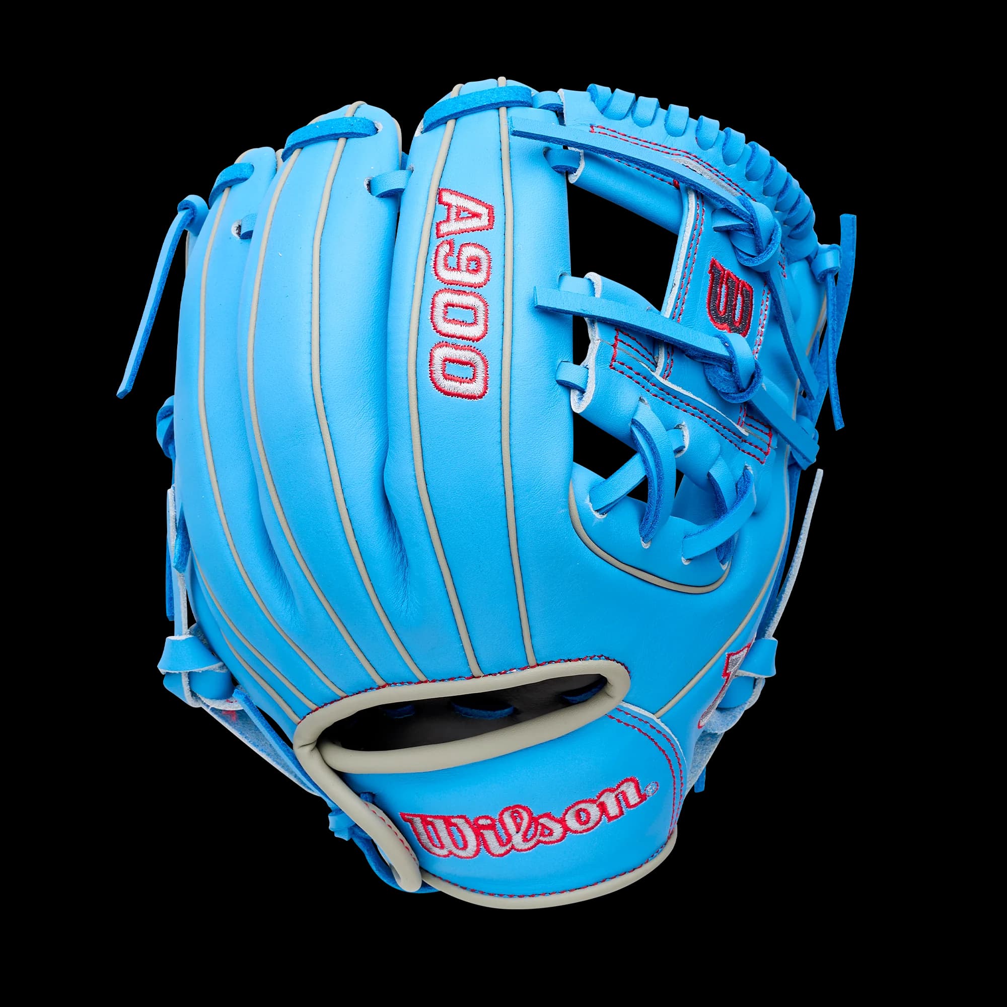 Wilson 2027 A900® 11.25” Infield Baseball Glove, youth gloves: photo from Wilson