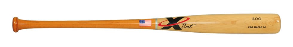 X Bats Log, game wood bats, adult: photo from X Bats