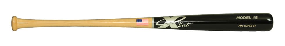 X Bats Model 15, game wood bats, adult: photo from X Bats