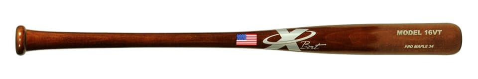 X Bats Model 16VT, game wood bats, adult: photo from X Bats