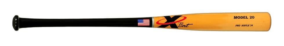 X Bats Model 20, game wood bats, adult: photo from X Bats
