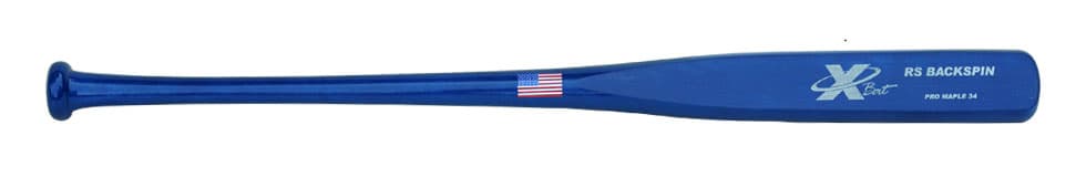 X Bats RS Backspin Training Bat, flat and contact bats: photo from X Bats