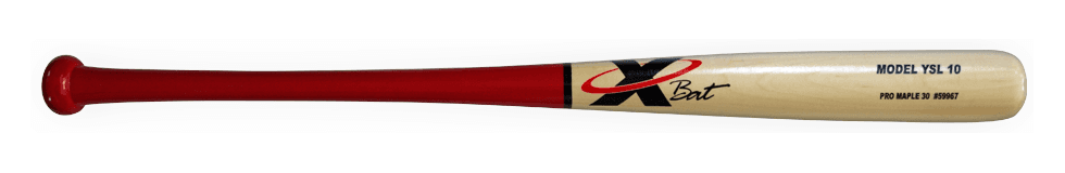 X Bats Youth Maple 10 Super Light, game wood bats, youth: photo from X Bats