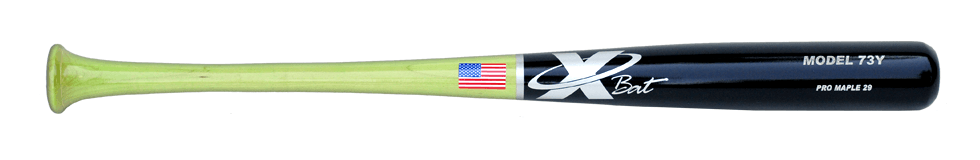 X Bats Youth Maple 73Y, game wood bats, youth: photo from X Bats