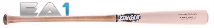 Zinger Bats EA1 - Professional X Series, game wood bats, adult: photo from Zinger Bats