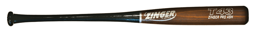 Zinger Bats T43 - Transitional Series, game wood bats, youth: photo from Zinger Bats